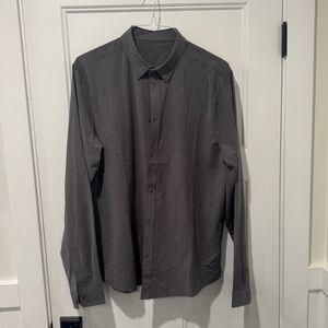 Vuori Charcoal Dress Shirt Long Sleeve XL